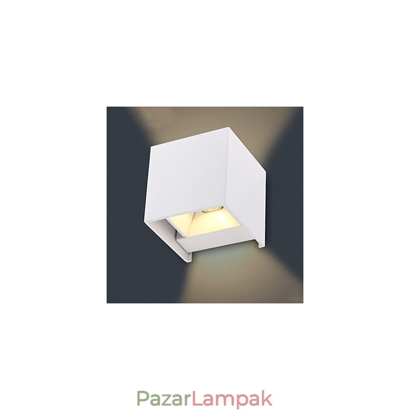 6 W-os fali lámpák modern kortárs fémből