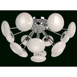 Modern Yestaurant lámpa Egyszerű, körkörös üveg art függőlámpa európai stílusú