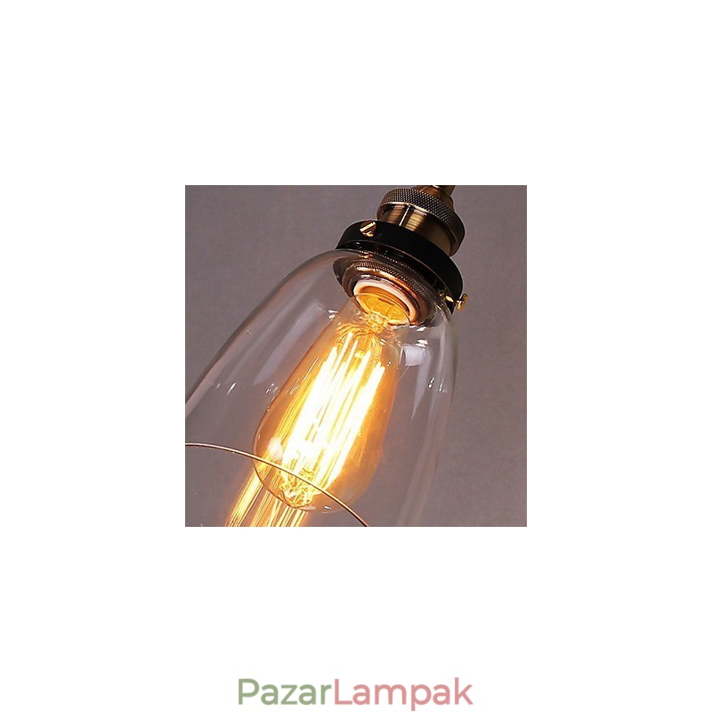 Ipari Edison Simplicity Üveg Falikar Fém talpsapka Ebédlő Tanulmány Iroda Folyosó Falra szerelhető lámpa
