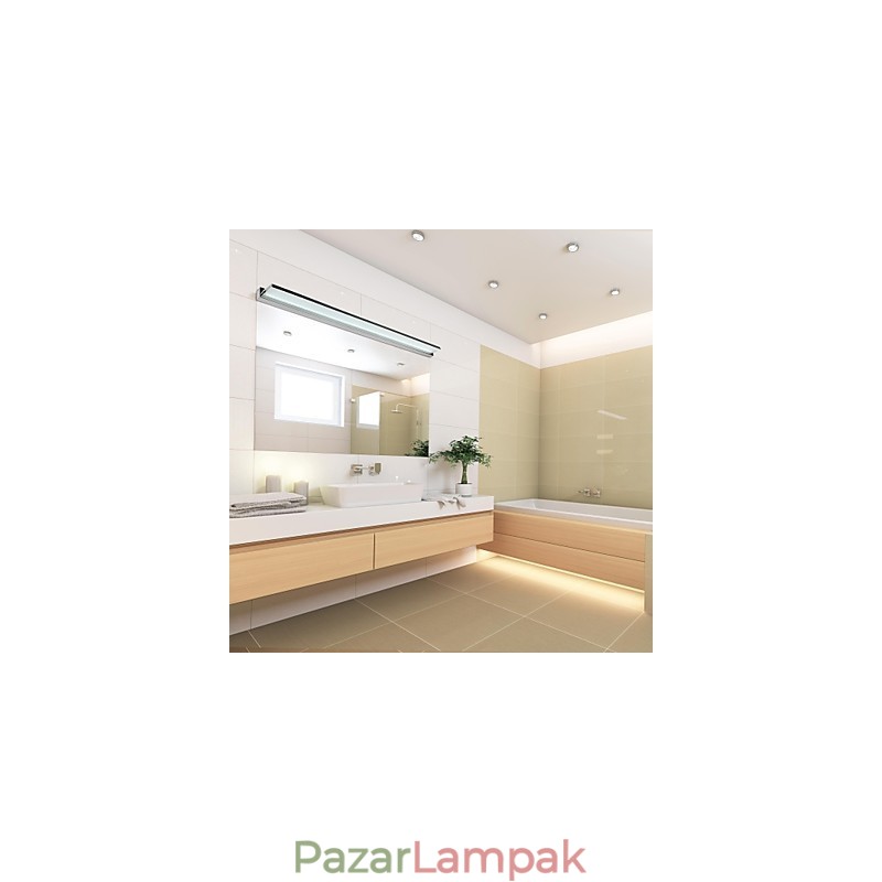 Tükörlámpa rozsdamentes acél és akril