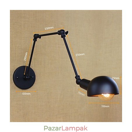 Retro ipari stílusú folyosó lépcsők folyosó hosszú karú fali lámpa Kovácsoltvas erkély étterem bár Retro ipari stílusú folyosó lépcsők folyosó hosszú karú fali lámpa Kovácsoltvas erkély étterem bár