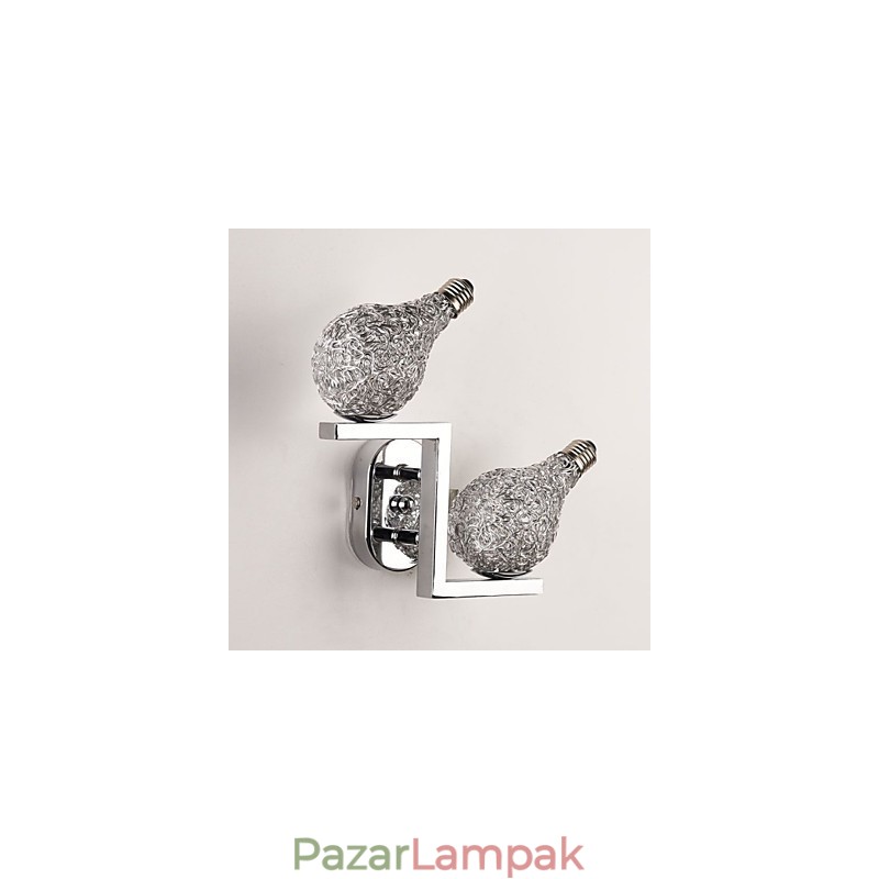 Mini stílusú, modern kortárs fém falikarok