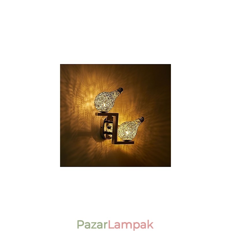 Mini stílusú, modern kortárs fém falikarok