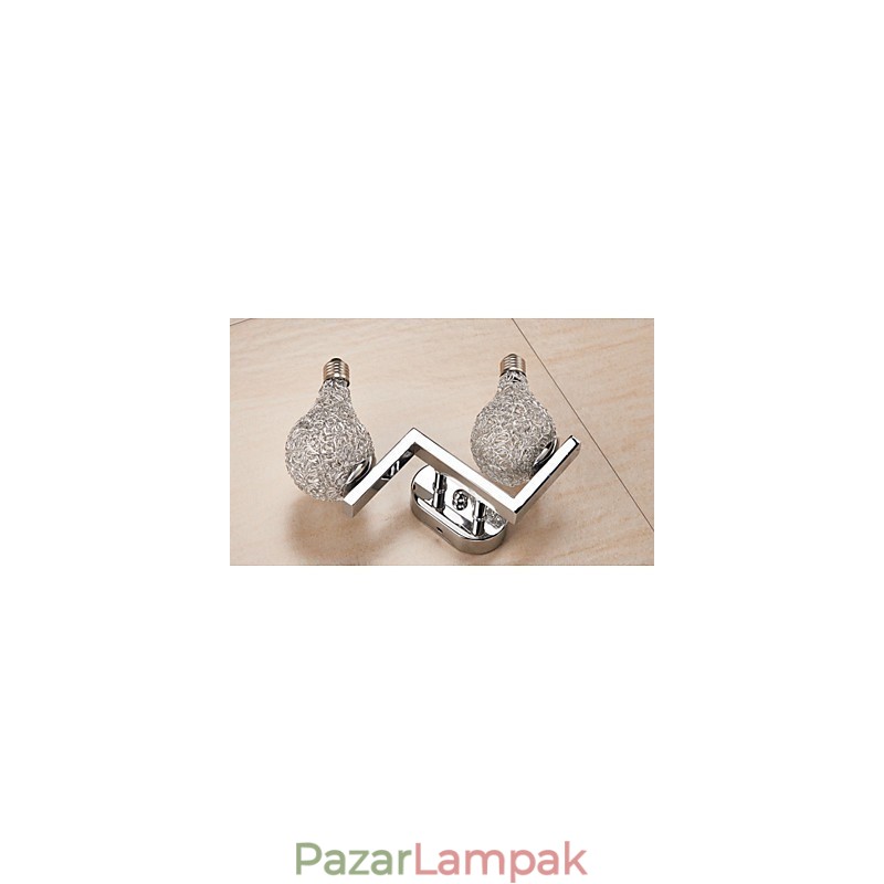 Mini stílusú, modern kortárs fém falikarok