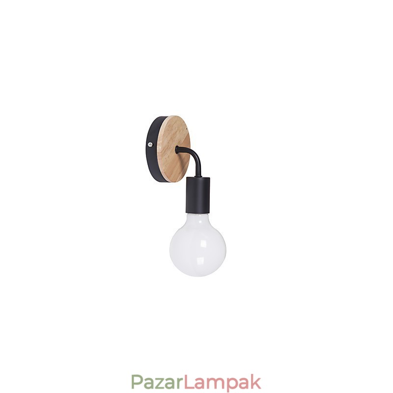 110V 220V IRON Edison beltéri fali lámpa előszoba lépcsőházak lámpás izzó lámpatest fekete fehér
