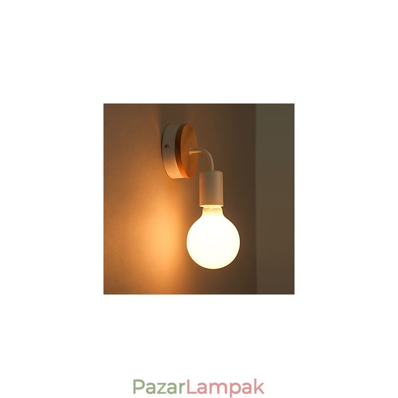 110V 220V IRON Edison beltéri fali lámpa előszoba lépcsőházak lámpás izzó lámpatest fekete fehér