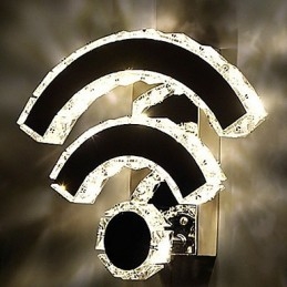 WIFI Crystal falikarok Crystal Modern Modern Bed Living Hotel Metal