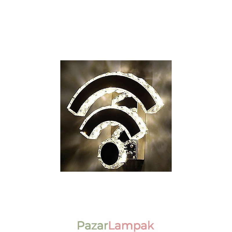 WIFI Crystal falikarok Crystal Modern Modern Bed Living Hotel Metal