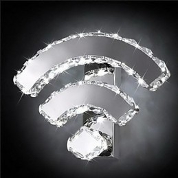 WIFI Crystal falikarok Crystal Modern Modern Bed Living Hotel Metal