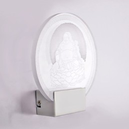 Akril fali lámpa PVC lámpa fényforgács modern kortárs fém