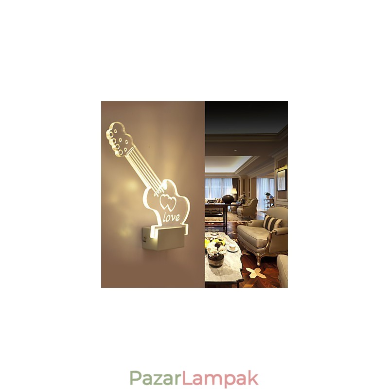 Akril fali lámpa PVC lámpa, modern kortárs fém