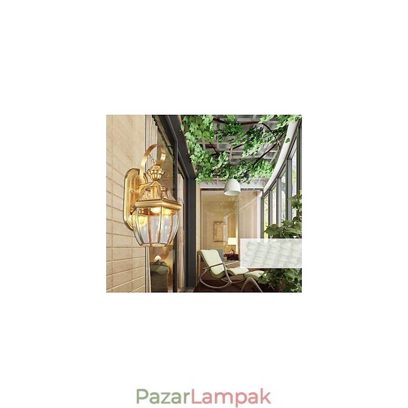 Kerti lámpa Teljes réz lámpa Kültéri lámpa Vízálló lámpa A
