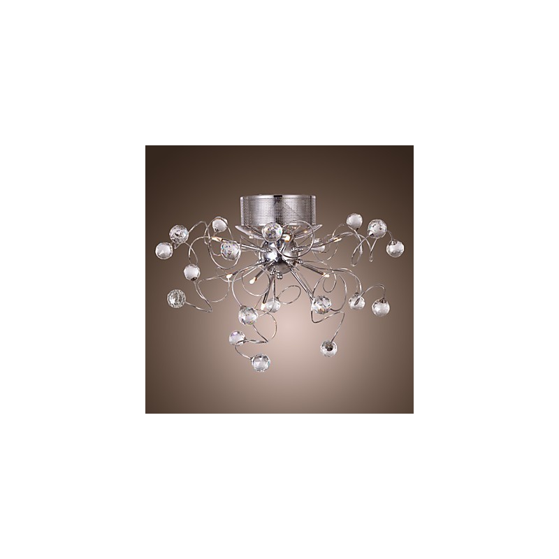 Csillár Crystal Modern Design Living 9 Lights