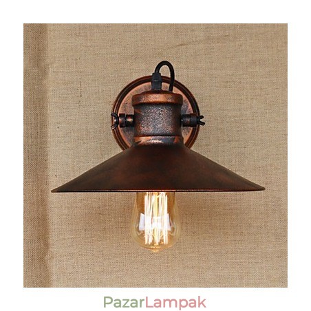 Loft ipari raktár Kreatív Nappali Erkély Szél Ferruginous Nosztalgikus Retro Lelkészi Lépcső Fali lámpa