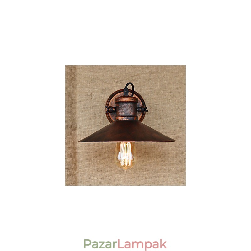 Loft ipari raktár Kreatív Nappali Erkély Szél Ferruginous Nosztalgikus Retro Lelkészi Lépcső Fali lámpa