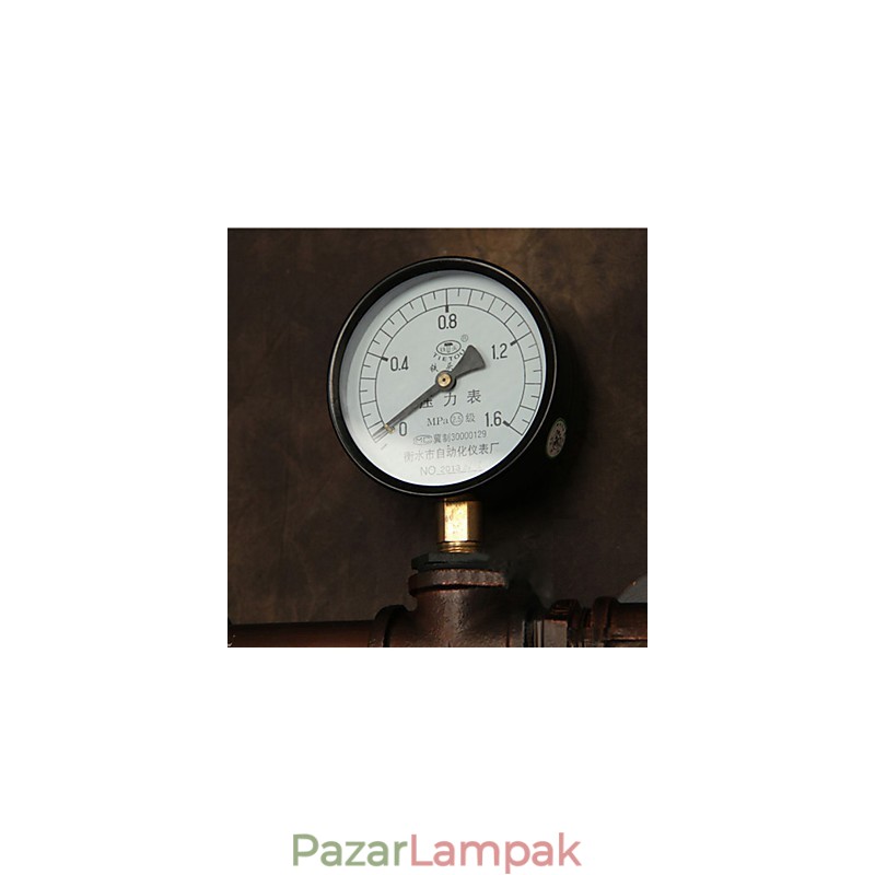 Fali lámpa Falikar 6 fényű bronz finn ipari stílusú rusztikus ház fém