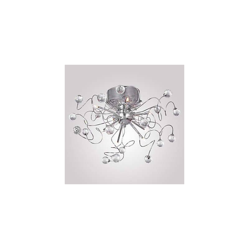 Csillár Crystal Modern Design Living 9 Lights