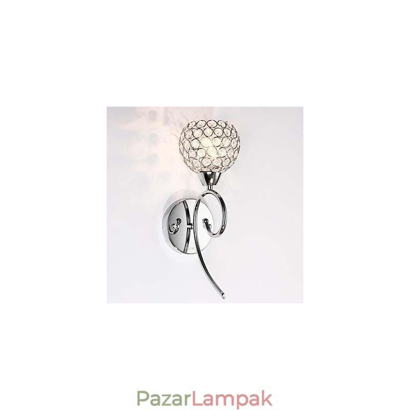 Crystal Wall Light 1 Light Kreatív vasfestmény