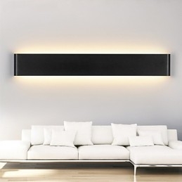 Modern falilámpák világos beltéri fekete fehér 72cm