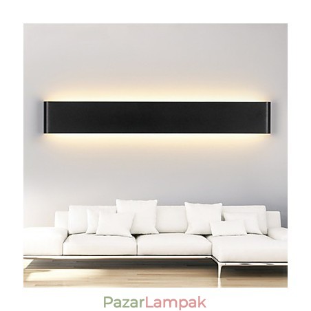 Modern falilámpák világos beltéri fekete fehér 72cm