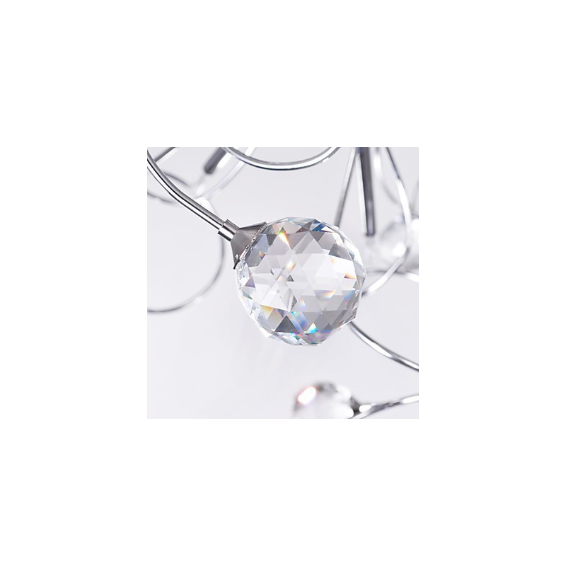 Csillár Crystal Modern Design Living 9 Lights