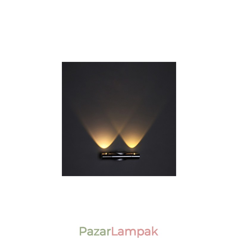 Modern fali lámpa szórófénnyel Sci-fi design