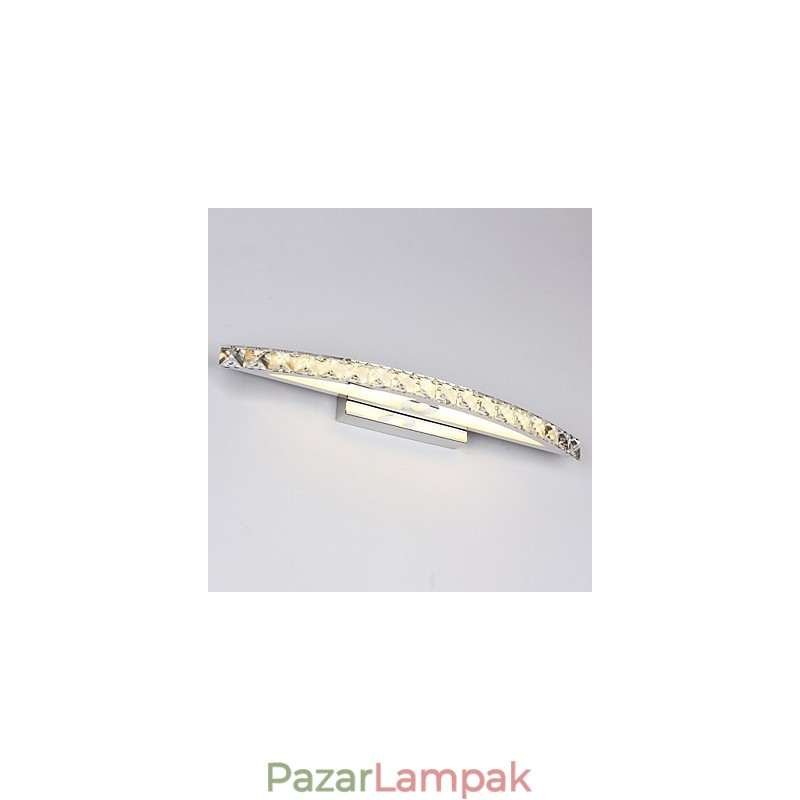 18 W-os modern kristályfali fürdőszobai világítás