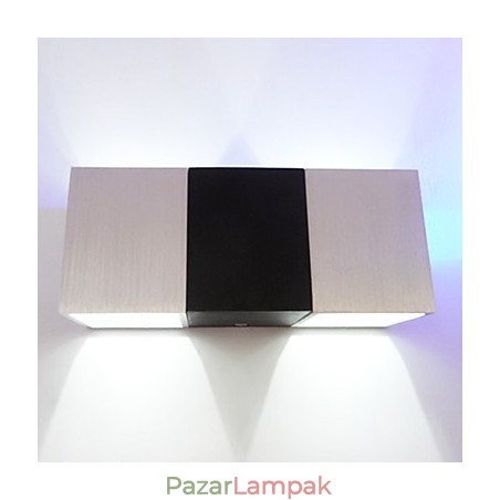 Mini stílusú süllyesztett fali lámpák Modern kortárs fém