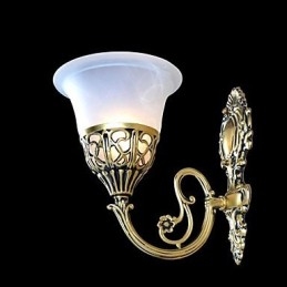 Bronz falilámpák Lámpák Moire Glass European Retro Classic 220V