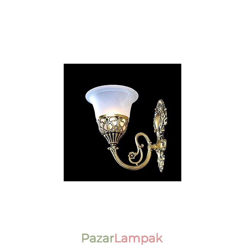 Bronz falilámpák Lámpák Moire Glass European Retro Classic 220V