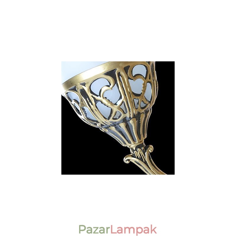 Bronz falilámpák Lámpák Moire Glass European Retro Classic 220V