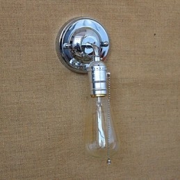 Amerikai vidéki vidéki retro modern Edison villanykörte folyosó mini nappali fali lámpa