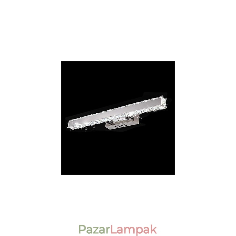 Kristály fürdőszobai világítás modern kortárs fém