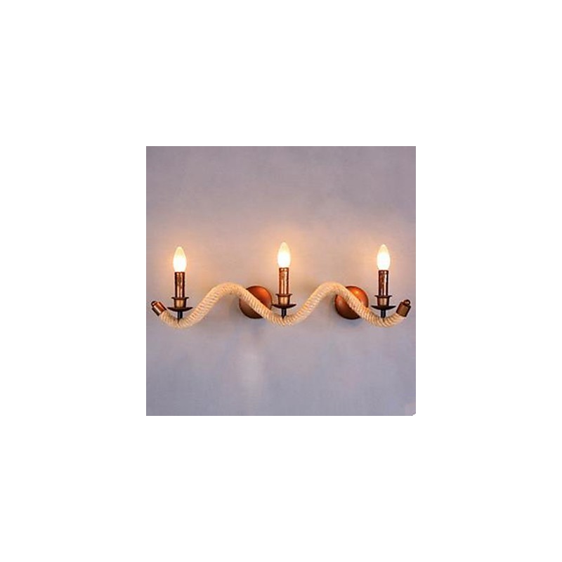 Szerződéses erkély lépcső lámpa csavart kötélfali lámpa