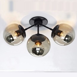 Falikarok Üveggolyó 3Lights kültéri beltéri fali lámpák rusztikus ház fém