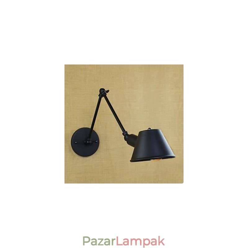 Szerződéses díszítő hosszú karú fali lámpa