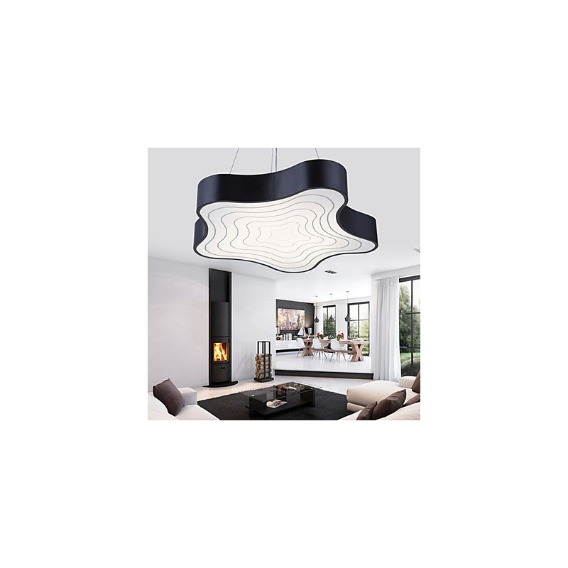 Modern kreatív összehúzott és kortárs kreatív geometriai tengeri csillag elnyeli a kupola fényét