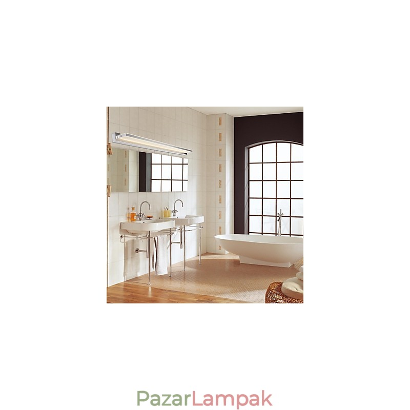 Rozsdamentes acél és akril tükörlámpa 100 ~ 240 V
