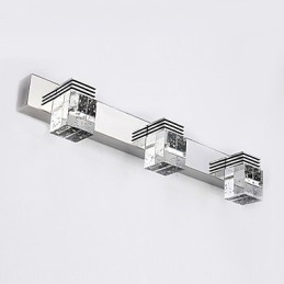 Falikarok Fürdőszoba világítás Fali alátétek Crystal Mini Stílus Modern Kortárs Fém