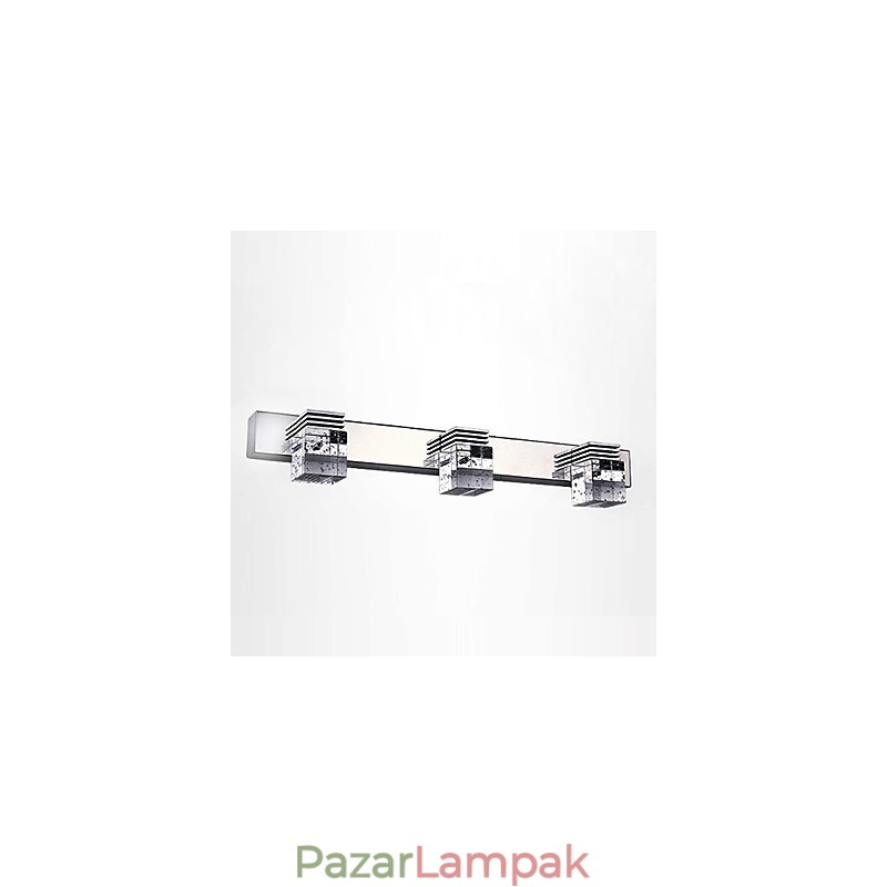 Falikarok Fürdőszoba világítás Fali alátétek Crystal Mini Stílus Modern Kortárs Fém