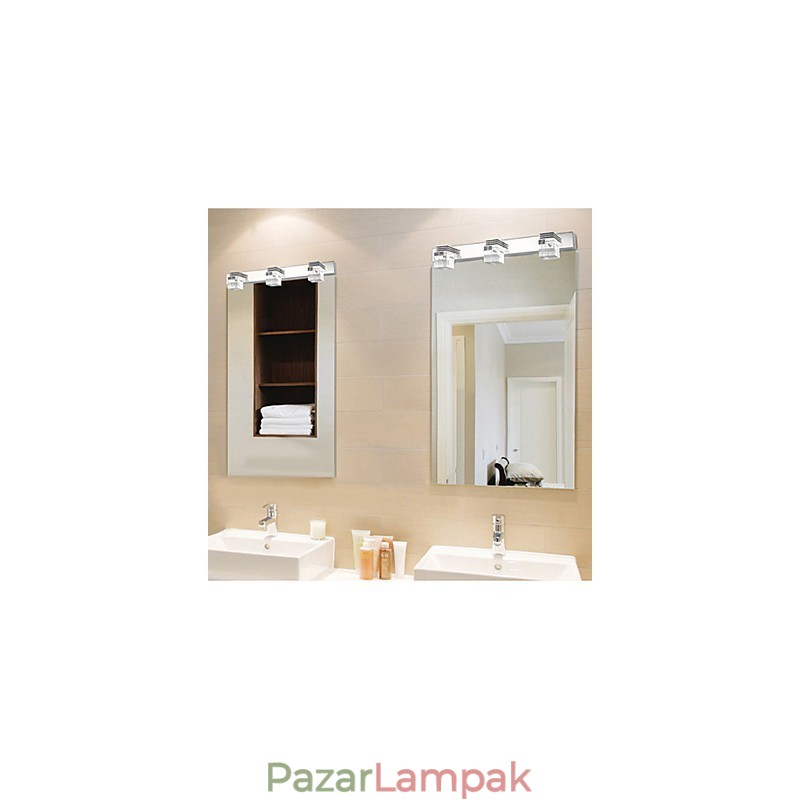 Falikarok Fürdőszoba világítás Fali alátétek Crystal Mini Stílus Modern Kortárs Fém