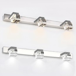 Falikarok Fürdőszoba világítás Fali alátétek Crystal Mini Stílus Modern Kortárs Fém