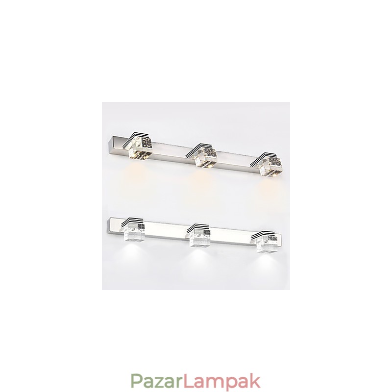 Falikarok Fürdőszoba világítás Fali alátétek Crystal Mini Stílus Modern Kortárs Fém