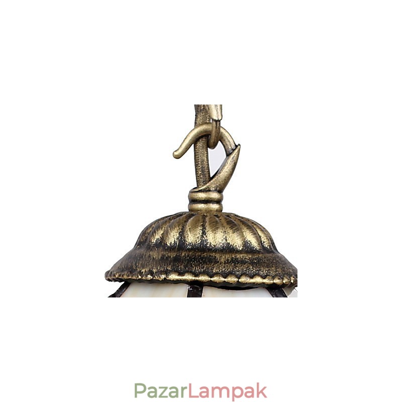 Európai szerződéses vidéki kreatív kovácsoltvas fali lámpa üveglámpák