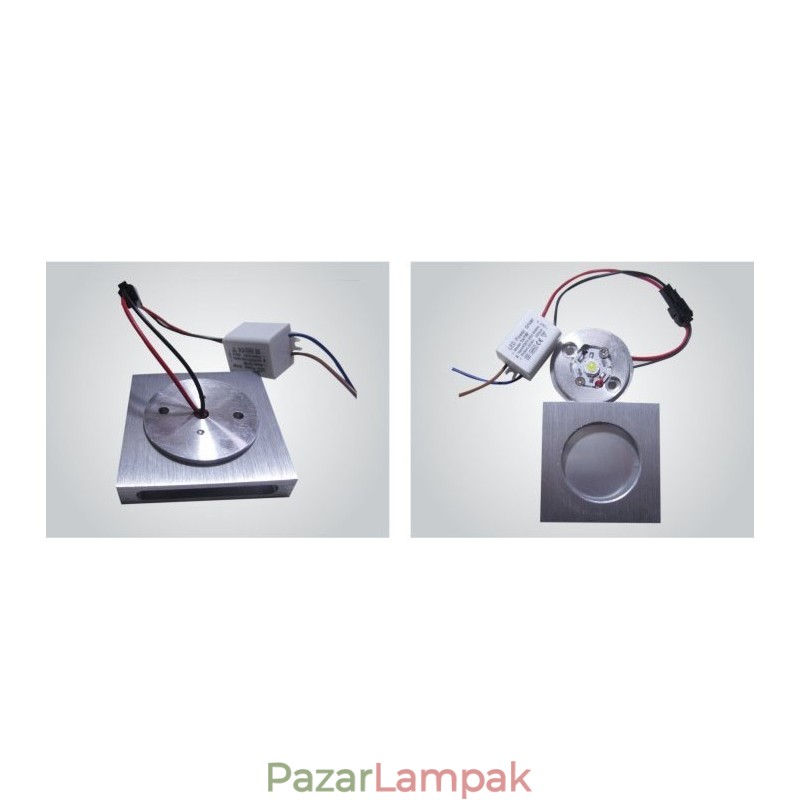 Mini stílusú süllyesztett fali lámpák Modern kortárs fém