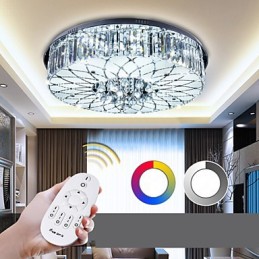 Flush Mount Crystal Modern kortárs fém