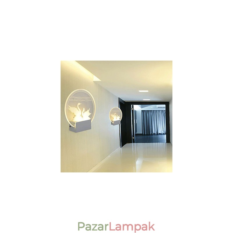 Akril fali lámpa PVC lámpa, modern kortárs fém
