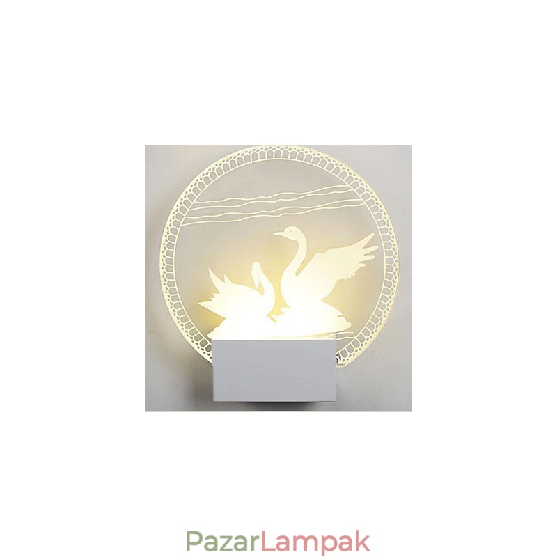Akril fali lámpa PVC lámpa, modern kortárs fém