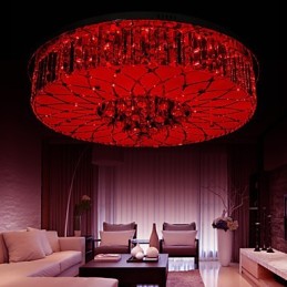 Flush Mount Crystal Modern kortárs fém