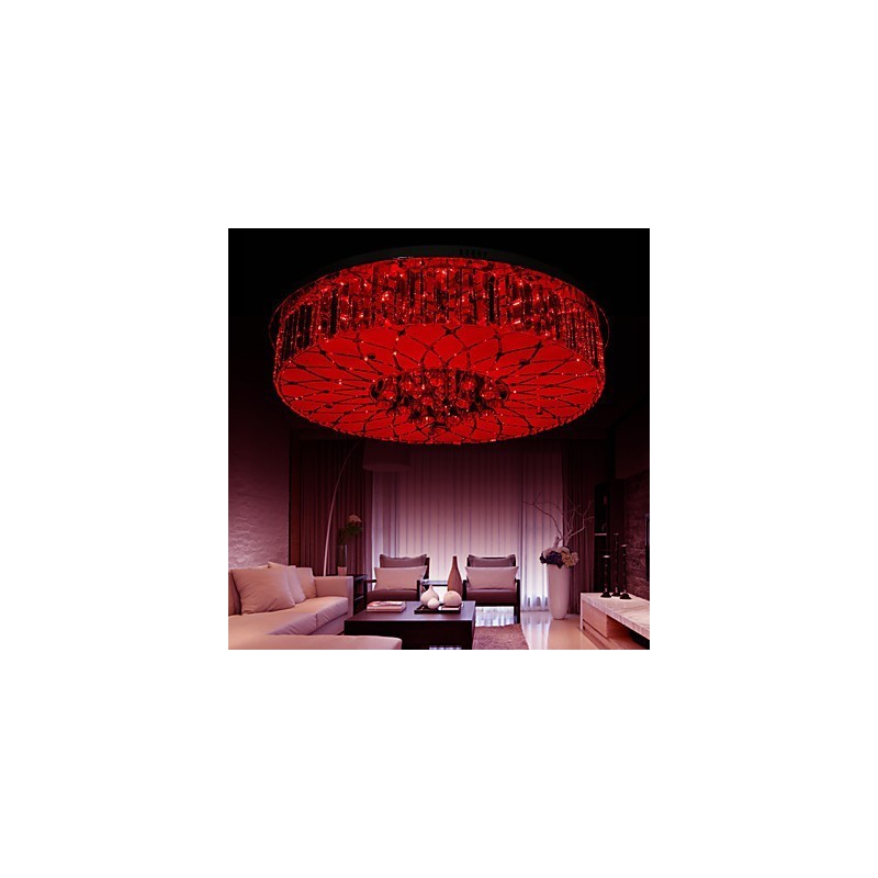 Flush Mount Crystal Modern kortárs fém